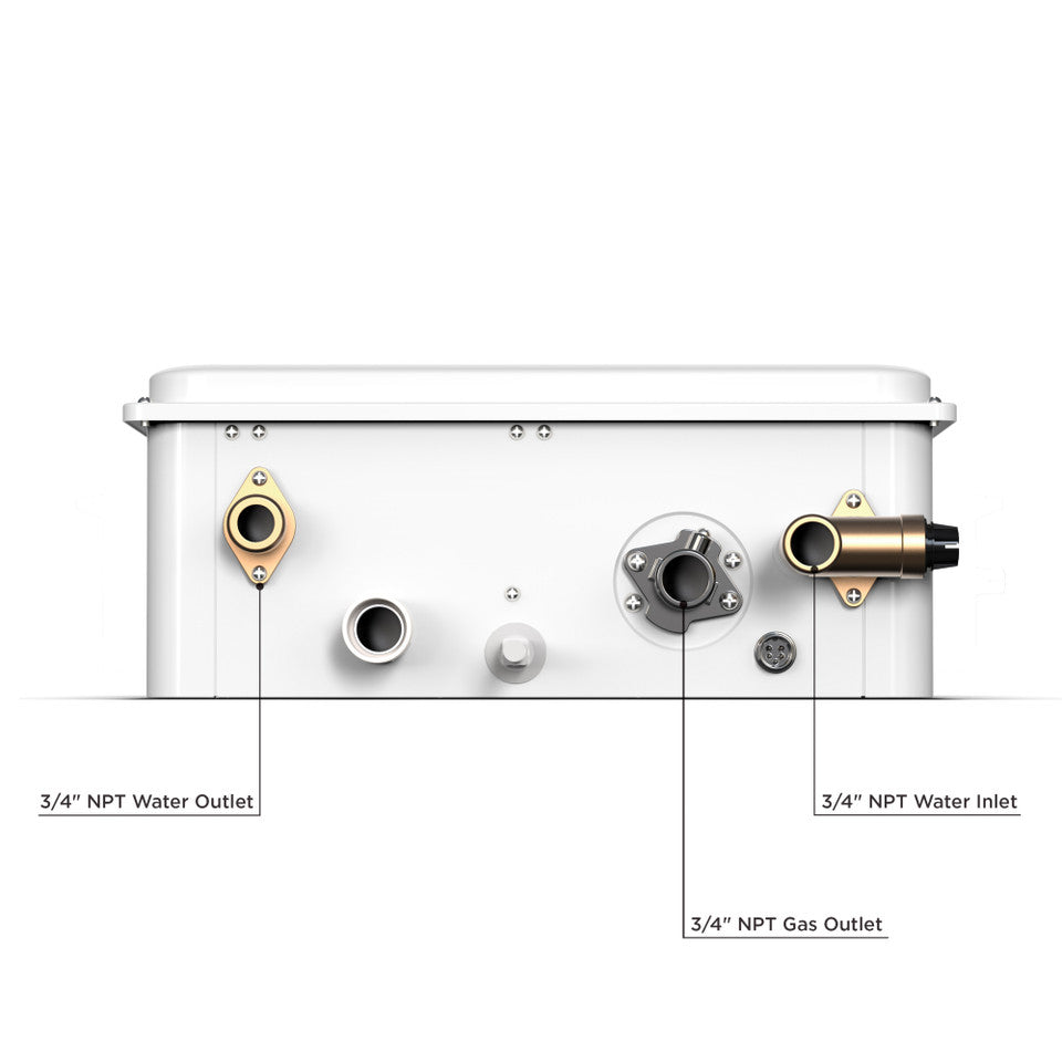 Eccotemp 45HI-NG Indoor Natural Gas Tankless Water Heater 6.8 GPM