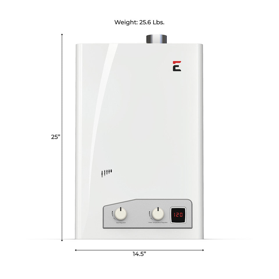 Eccotemp FVI12-LP  Indoor Liquid Propane Tankless Water Heater, 4.0 GPM