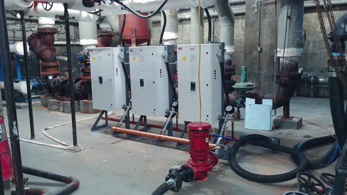Stiebel Eltron N Commercial/Industrial CF Plus 120 KW / CF-Plus-120-480   High Capacity 3-Phase  480 Volts C Series