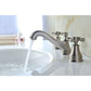 Anzzi L-AZ007PC  Melody Series 8 in. Widespread 2-Handle Mid-Arc Bathroom Faucet in Polished Chrome