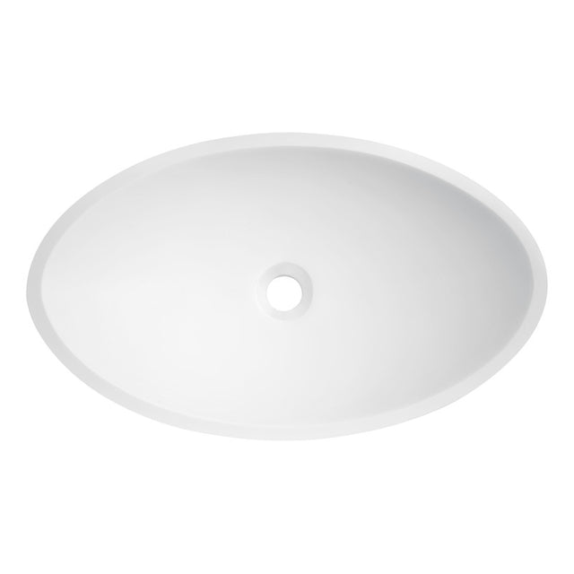 Anzzi LS-AZ300 ANZZI Achillies Solid Surface Vessel Sink in White