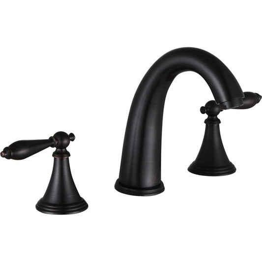 Anzzi L-AZ185BN  Queen 8 in. Widespread 2-Handle Bathroom Faucet