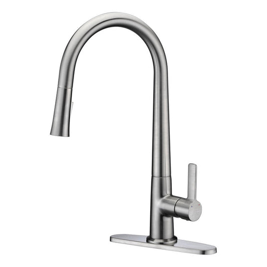 Anzzi KF-AZ186  Orbital Single Handle Pull-Down Sprayer Kitchen Faucet